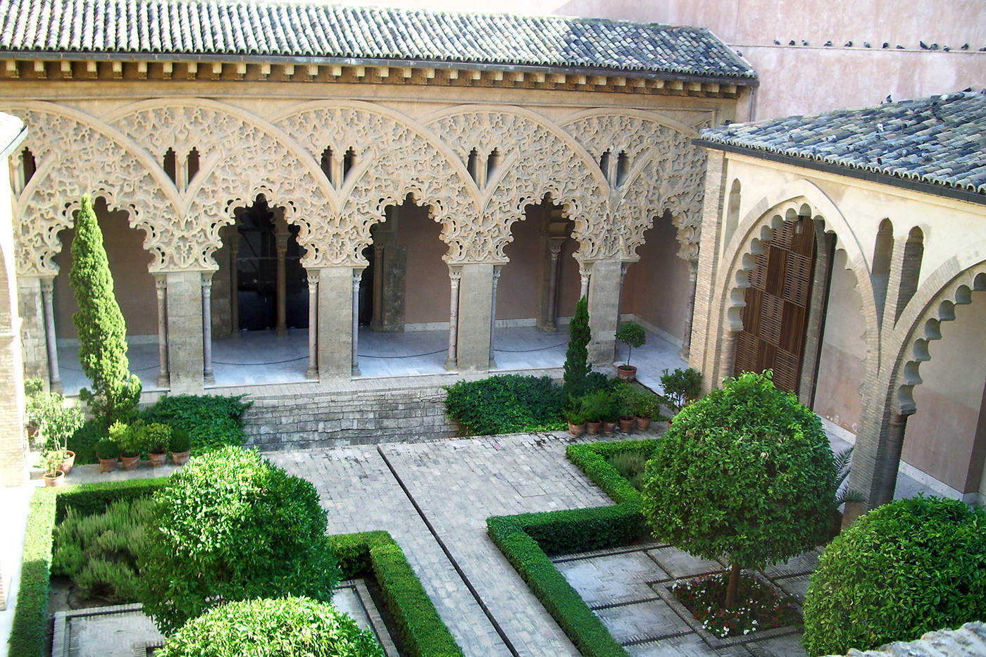 Aljaferia Courtyard of the Infant Isabel