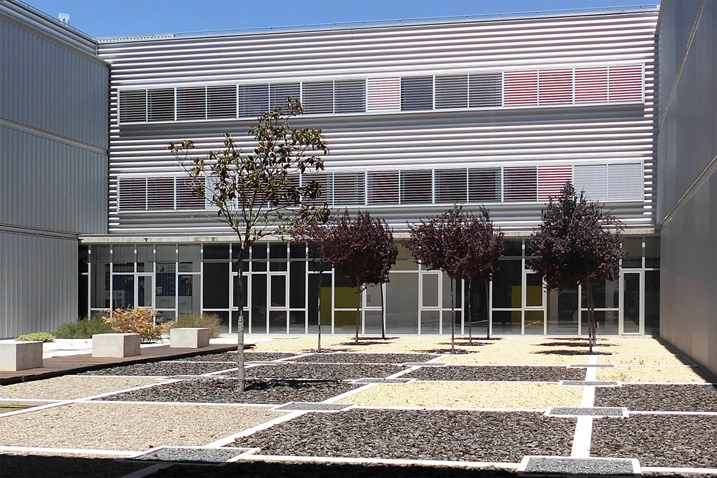 Courtyard of BIFI